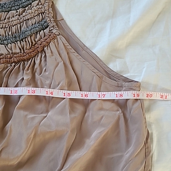 BCBG Max Azria 100% Silk Sleeveless Dress, Size L - Picture 10 of 12